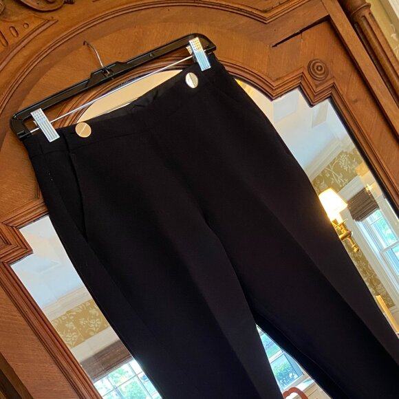 Beautiful L K Bennett Pants / Slacks - Black - Size 2 - Classic Straight Leg - Picture 3 of 5